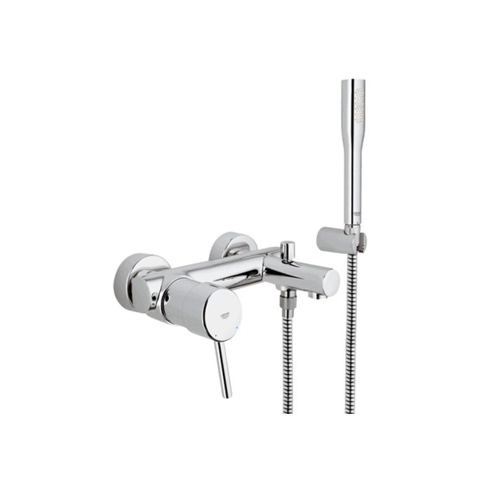 Grohe Concetto bath tub fitting 32212001 surfacemounted, with shower