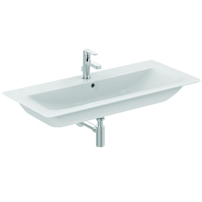 Ideal Standard Connect Air Washbasin E 104 X 46 Cm White With Tap Hole And Overflow