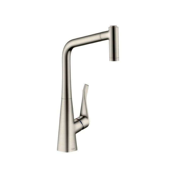 Hansgrohe Metris 14820800 Single Lever Kitchen Mixer With Pull Out
