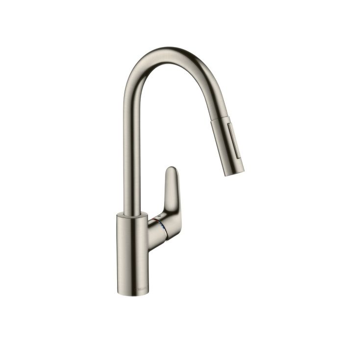 Hansgrohe Focus Kuchenarmatur 31815800 Edelstahl Optik Mit