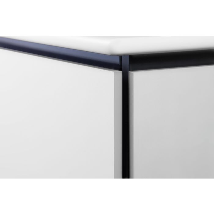 Duravit ME by Starck Waschtisch mit L-Cube Waschtischunterschrank  