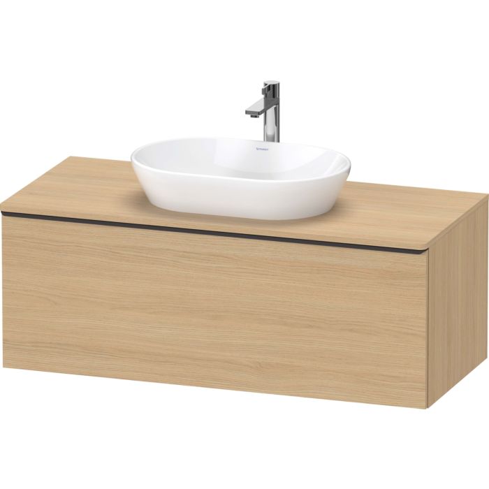 duravit d neo waschtisch unterschrank de494903030 120 x 55 cm eiche natur wandhangend 1 auszug 1