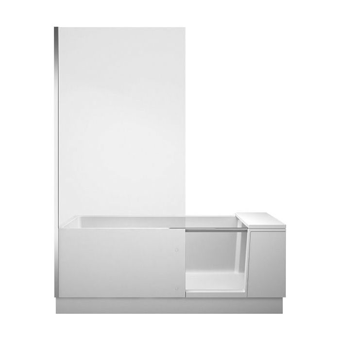 Duravit Shower + Bath bathtub 700454000100000 170 x 75 x 210.5 cm
