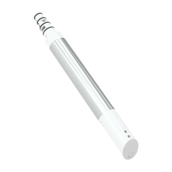 Speakman S-2560 The Edge Duscharm & Flansch – 17,8 Cm, Gebürstetes Nickel, Modernes Design Mit Eckigem Profil