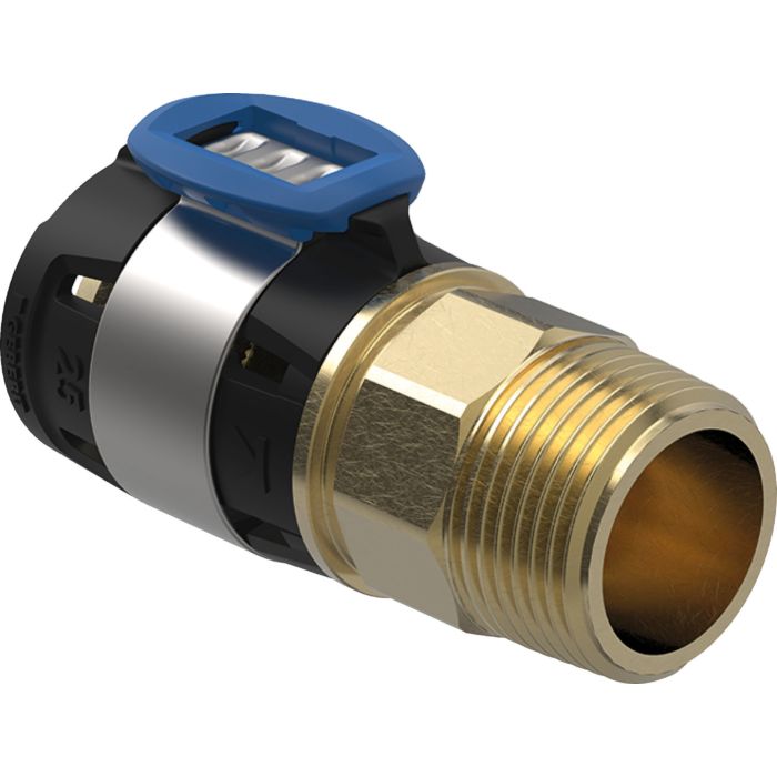 Geberit FlowFit Übergang 620303001 DN 25, Ø 32 mm, R 1, mit 