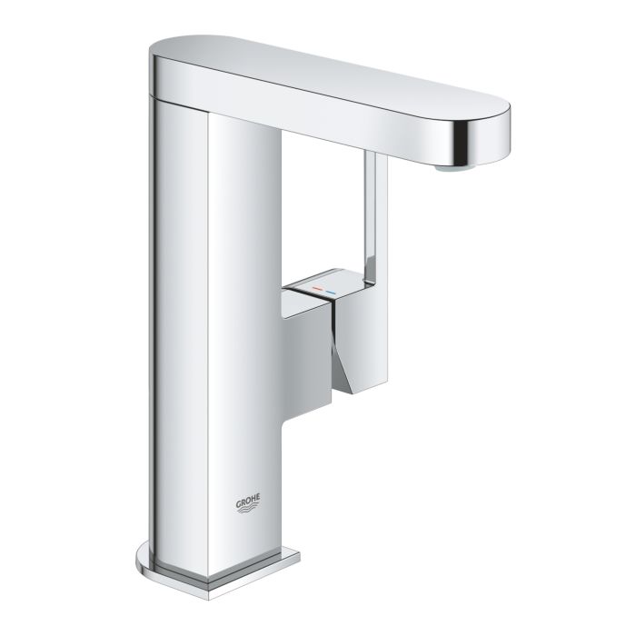Grohe Plus Waschtischarmatur 23872003 M-Size, glatter Körper, Push 