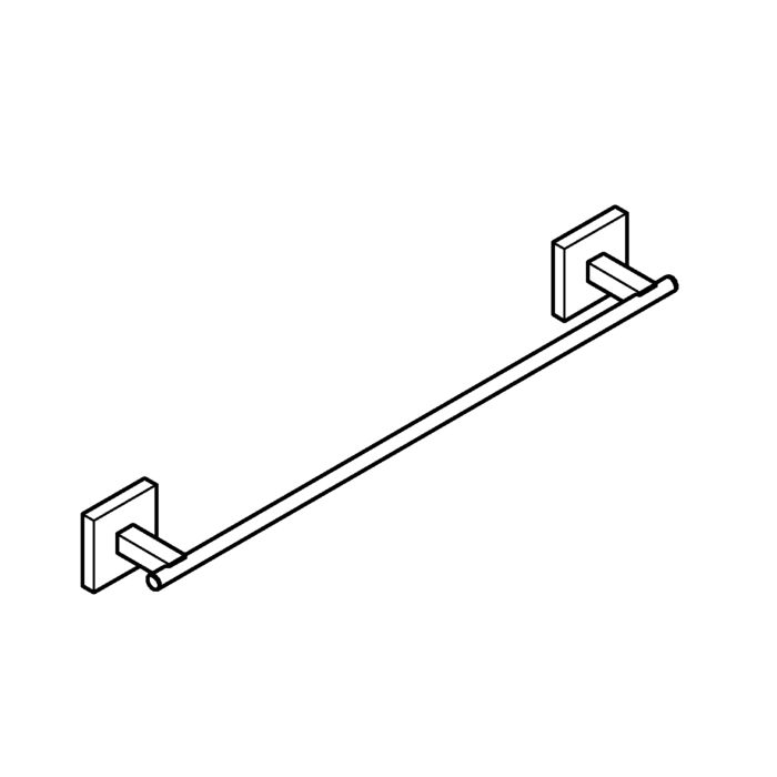 Grohe Start Cube Porte-serviettes de bain chrome - 41104000 Grohe Start Cube Porte-serviettes de bain chrome - 41104000