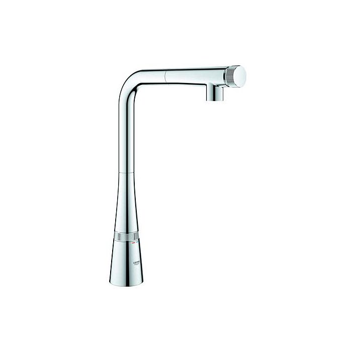 Grohe Zedra SmartControl kitchen mixer 31593002 chrome, pull-out spray