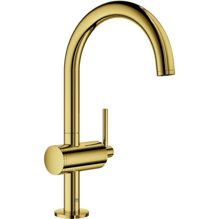 Grohe Atrio single-lever basin mixer 32042GL3 cool sunrise, L-size ...