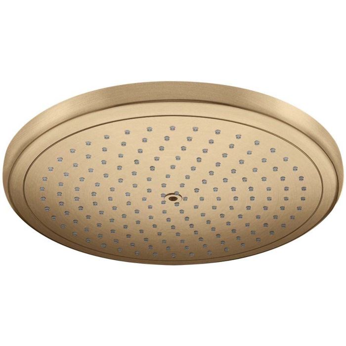 Hansgrohe Croma Plate Overhead Shower 9 L Min 1jet O 280 Mm Brushed Bronze