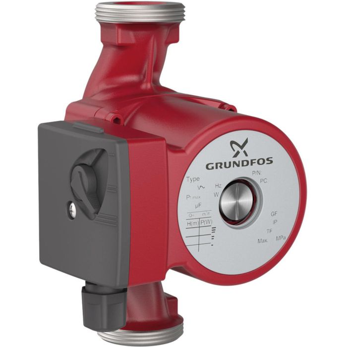 Pompe Chauffage Grundfos Alpha 1L 25-60 180 - Classe A - Pour Chauffage Central