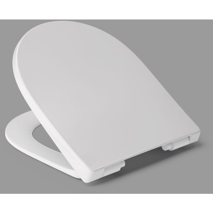 Toilettensitz Für Isve Monica – Thermodurent Weiß, Mit Edelstahl-Scharnieren (Softclose Oder Normal)