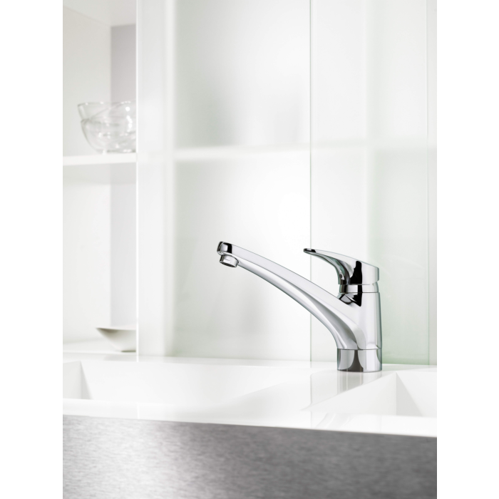 Hansa Küchenarmatur Hansamix 01142283 chrom, schwenkbarer Auslauf