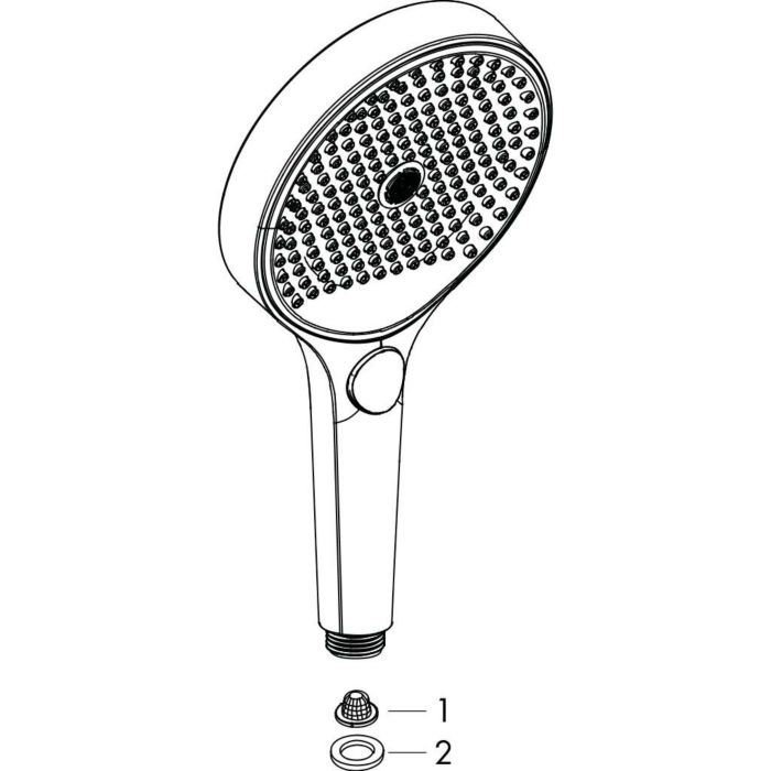 hansgrohe Rainfinity 130 3jet hand shower 26864700 shower head 