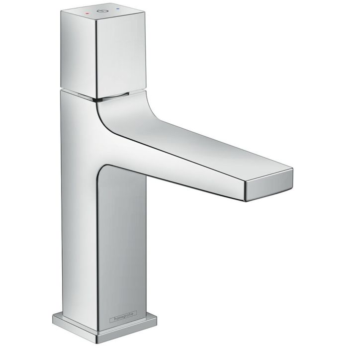 hansgrohe Metropol Select 110 basin mixer 32571000, chrome, with push ...