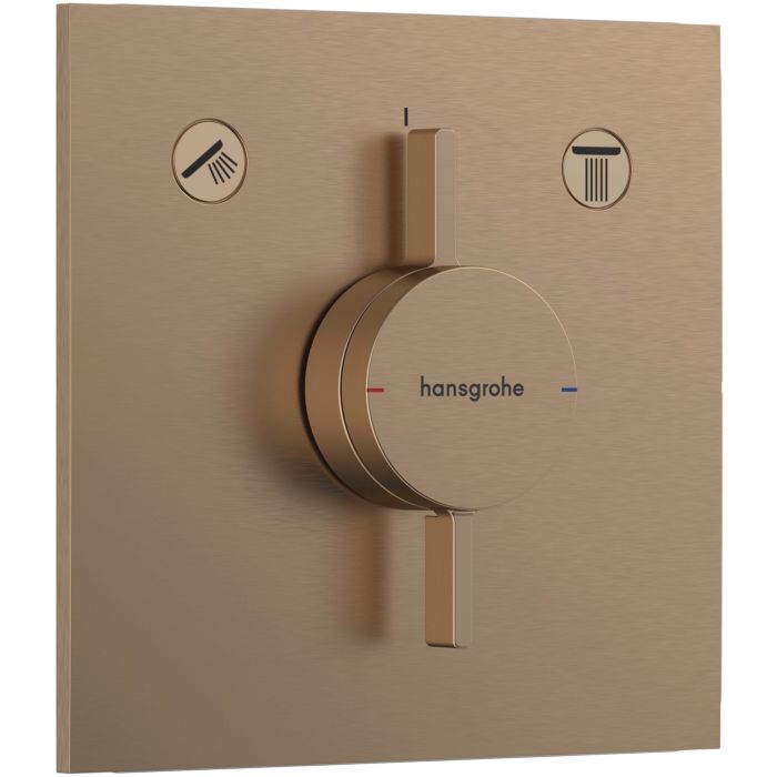 Hansgrohe Addstoris houder voor hygienezakjes brushed bronze 41773140 Hansgrohe Addstoris houder voor hygienezakjes brushed bronze 41773140