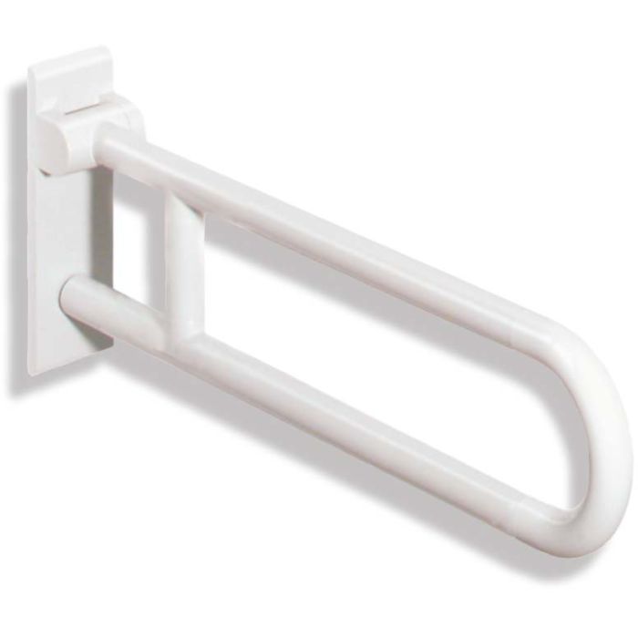 HEWI Deckenabhängung Serie 801 - 400mm Lang, 33mm Durchmesser, Reinweiß