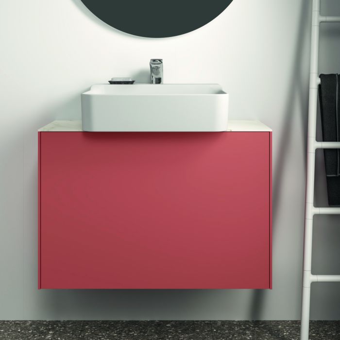 Ideal Standard Conca vanity unit T3994Y3 without vanity top, 2000 pull-out,  80 x 37 x 54 cm, Sunset matt lacquered