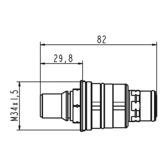 Ideal Standard Kartusche Thermostat A962229NU Ersatzteil