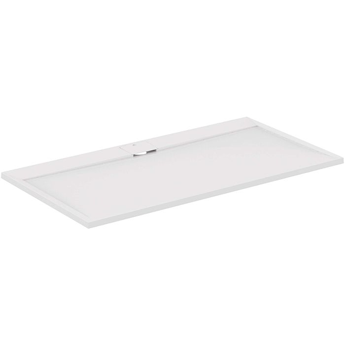 Ultraflache Duschtrog Von Ideal Standard – Nur 3 Cm Hoch, Rutschfest & Kratzresistent, In Steinoptik Weiß