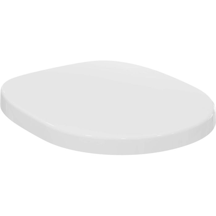 Ideal Standard E712801 Is Connect Closetzitting Wit To Level Ideal Standard Connect WC-bril Wit - Duroplast Zitting Met Bovenmontage Wc Bril Softclose