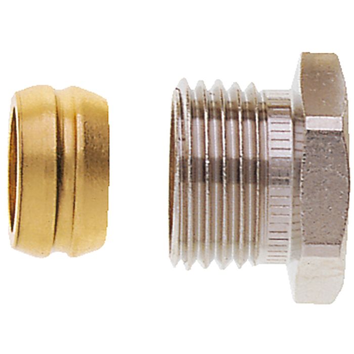 AERZETIX Winkel Kompressions 90° 25mm X 1/2" – Sprinkleranschluss Aus Polypropylen, Max. 16 Bar