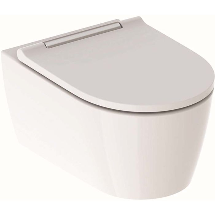 one geberit mural wc 500202011 avec wc blanc chrome brillant keratect