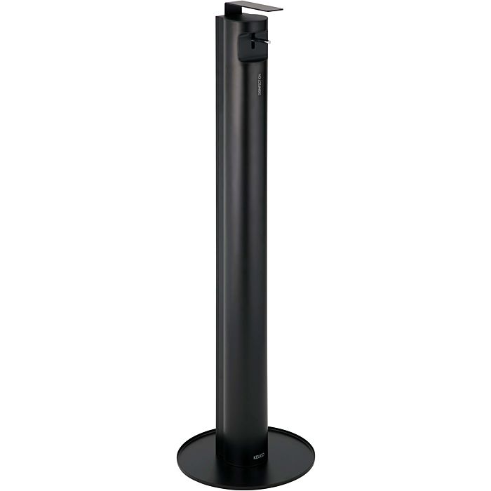 Semytop Desinfektionsmittelspender, Schwarz Matt, 500 Ml Maße  L X B X H 219 X 110 X 87 Mm Pd 221251