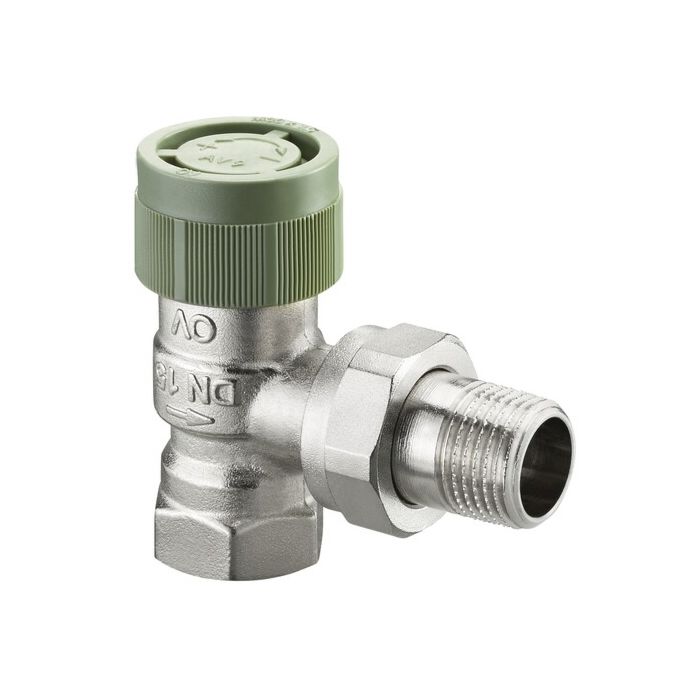 Oventrop Baureihe ADV 9 Thermostatventil 1188366 Messing vernickelt, DN