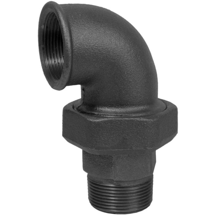 Hermann Schmidt malleable iron elbow union DN 25, 1