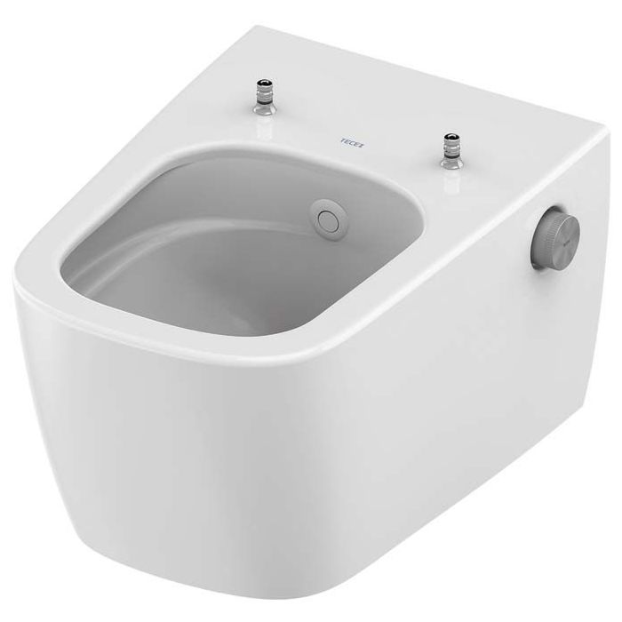 TECE TECEneo Wand-WC 9700205 mit Duschfunktion, spülrandlos, Kalt 