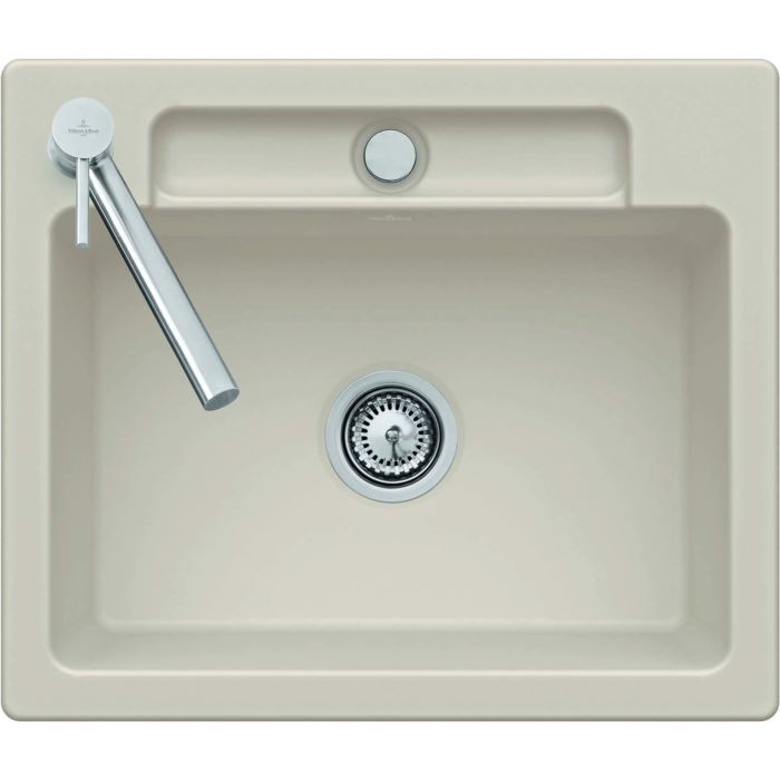 Villeroy und Boch Siluet Spüle 334602J0 mit Ablaufgarnitur und 