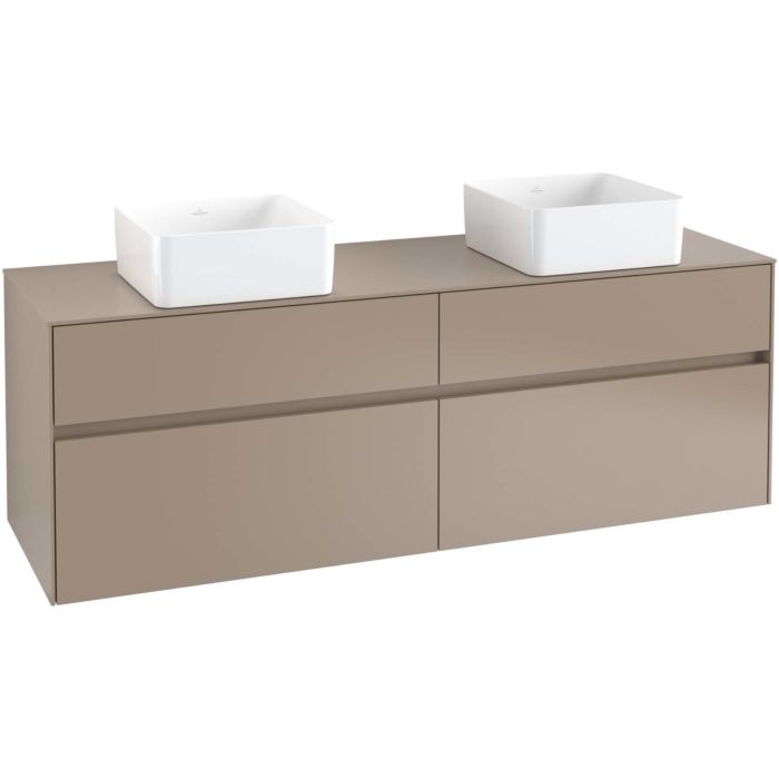 Villeroy and Boch Collaro vanity unit C052L0RH 160x54.8x50cm, with LED