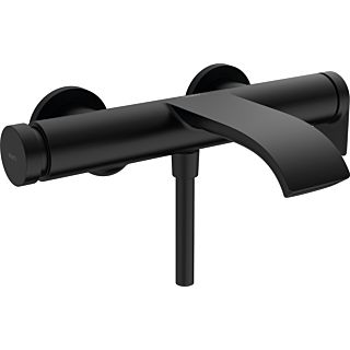 hansgrohe Vivenis Einhebel-Wannenarmatur 75420670 Aufputz, Ausladung 216mm, schwarz matt