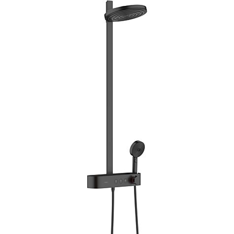hansgrohe Pulsify S Showerpipe 260 2jet 24241670  EcoSmart with ShowerTablet Select 400, matt black