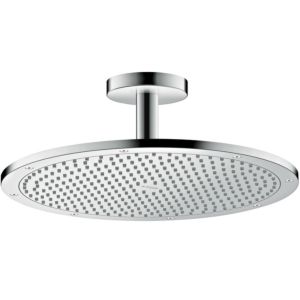 Axor ShowerSolutions Kopfbrause 1jet 26035820 Brushed Nickel, 350mm, mit Deckenanschluss, rund