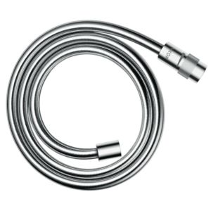 Flexible de douche Axor ShowerSolutions 28128820, finition nickel brossé, longueur 160 cm (1600 mm), avec réglage du débit.
