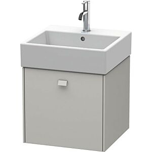 Duravit Brioso Waschtischunterbau BR405200707 484x459mm, Betongrau Matt, 1 Auszug