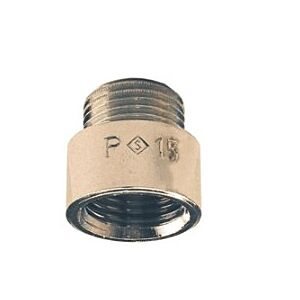 Aalberts Hahnverlängerung 0005010 Messing verchromt DN 10 x 10 mm