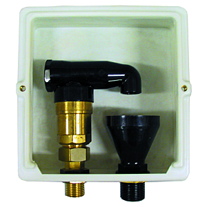 Aalberts SEPP Safe Rohrbelüfter 0006051 DN 15-G 1/2a x G 3/4a, einfach, im Wandeinbaukasten