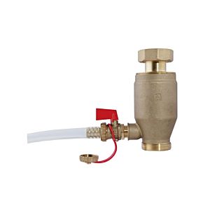 Séparateur de boue Afriso 40683 G 1 1/2, max. 10 bar, laiton