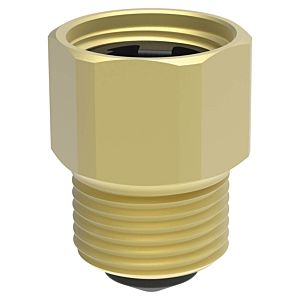 Afriso assembly valve 77720 R 3/8 x G 3/8, Muffex spigot, brass