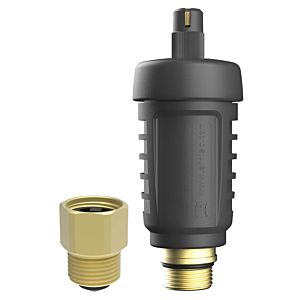 Afriso Schnellentlüfter Hybrid 77730 G 3/8, mit Montageventil R 3/8, 12 bar, Kunststoff