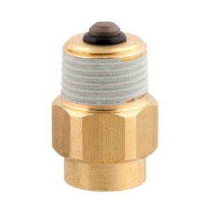 Afriso assembly valve 77908 G 1/4 x G 3/8, brass, self-sealing coating