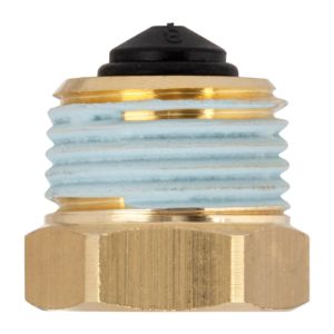 Afriso mounting valve 77918 G 3/8 x G 1/2, brass, self-sealing coating