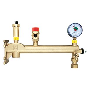 Afriso vessel connection combination 77932 3 bar, with insulation