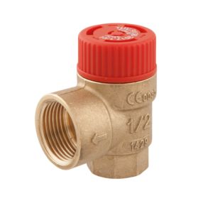 Soupape de sécurité Afriso 42495 Rp 1 1/4 x Rp 1 1/2, 3bar, max. 200 kW, pour chauffage