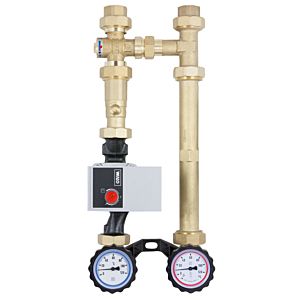 Groupe pompe à chaleur Afriso 77570 180-3 DN 25, RTA 60 WP, 60 °C, avec Wilo Para RS