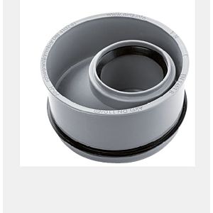 Réducteur interne d&#39;eaux usées Airfit 11050IR DN 110 x 50, pour tuyaux HT et KG, en polypropylène