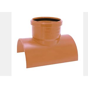 Airfit adhesive branch 130110KA DN 125 x 110 x 90°, PVC-U